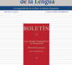 Nuevo número del Boletín de Academia Venezolana de la Lengua